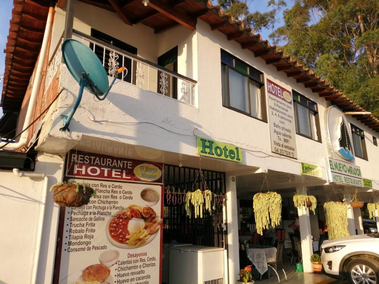 El Nuevo Mirador Hotel Guatapé Eksteriør billede